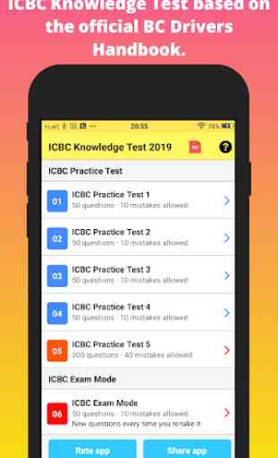 ICBC Knowledge Test 2020 1