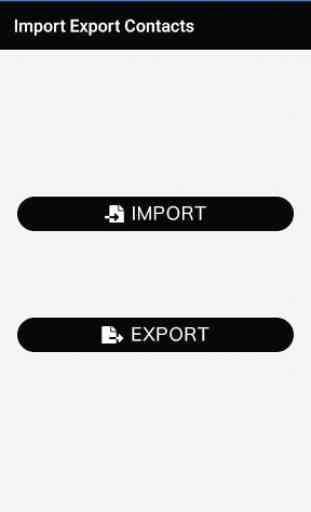 Import & Export Contacts 1