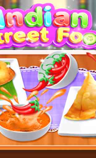 Indian Street Food - Cooking Game 1