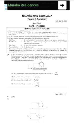 JEE ADVANCED SOLVED PAPERS 3