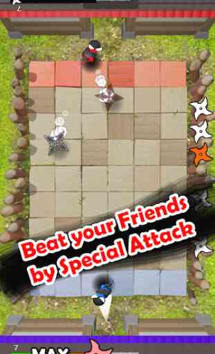 Jumping Ninja Shuriken : two Player game 3