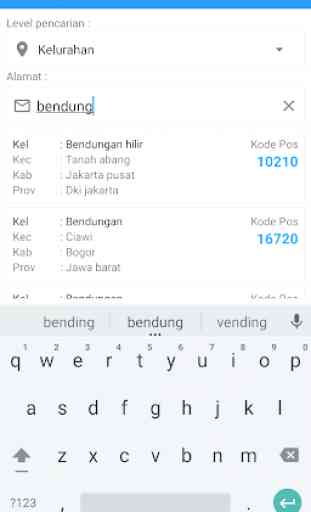 Kode Pos Indonesia Offline 1