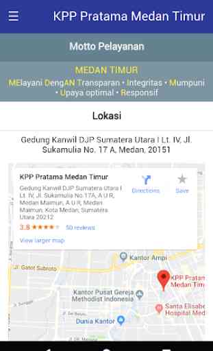 KPP Pratama Medan Timur Mobile App 2