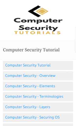 Learn Computer Security Tutorials 1
