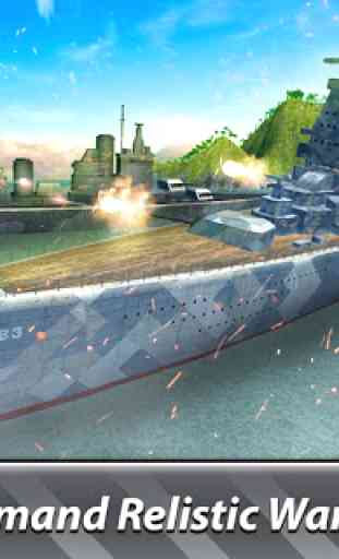 Naval Wars 3D: Warships Battle 3