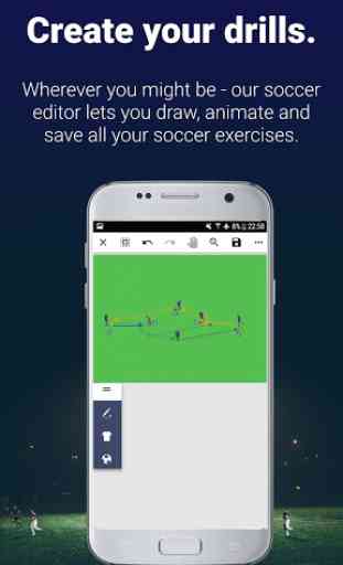 planet.training - Soccer Drill & Tactic Creator 1