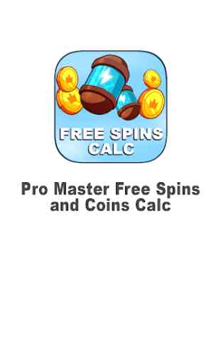 Pro Master Free Spins and Coins Calc 1