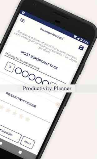 Productivity Journal - Daily Planner: Be Smart 2