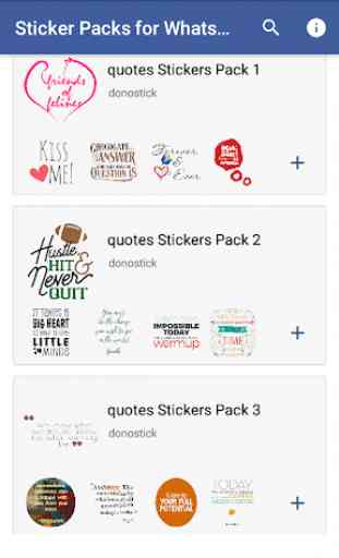 Quote Stickers for WhatsApp - WAStickerApps Pack 1