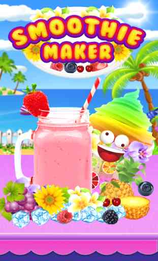 Rainbow Smoothie Maker & Icecream Milkshake 1
