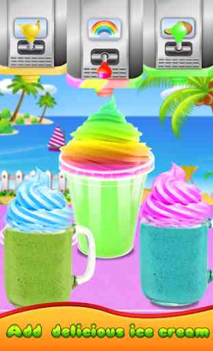 Rainbow Smoothie Maker & Icecream Milkshake 4