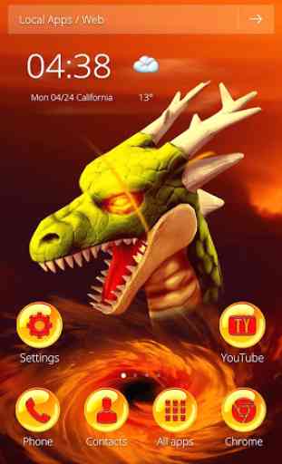 Red Fire Dragon 3D 3