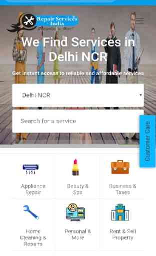 Repair Services India Partner App 4