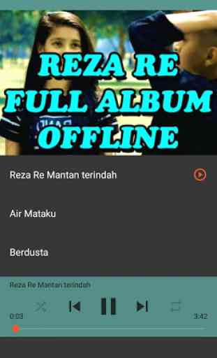 Reza Re Maafkanlah Album Baru Offline 2