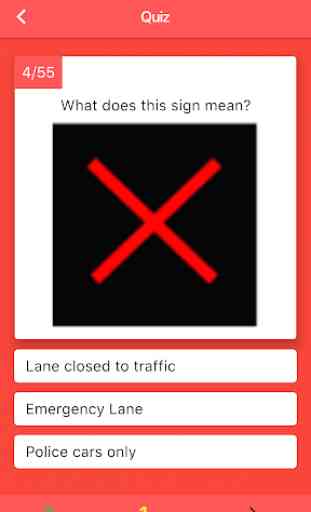 RTA Signal Test : Traffic Signs 4