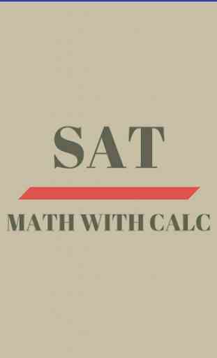 SAT Maths Test With Calculator 1