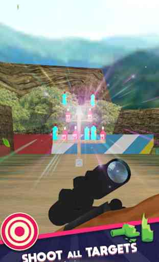 Sniper Bottle Shooting Game: Online Multiplayer 4