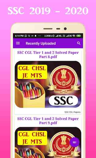 SSC CGL CHSL CPO MTS JE Exam 2019 1