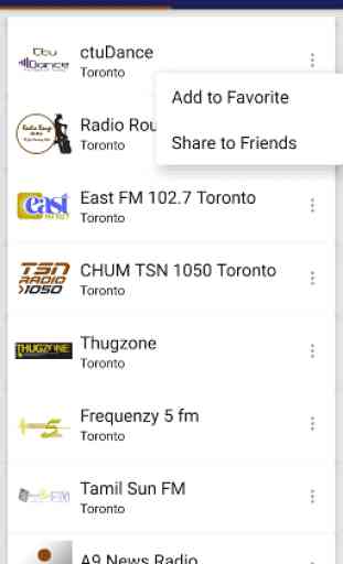 Toronto Radio Stations - Canada 2