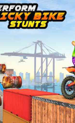 Trial Bike Racing Stunts : New Stunt Bike Games 2