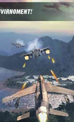 Jeu de tir au ciel d'avion Air War Combat Dogfight 3