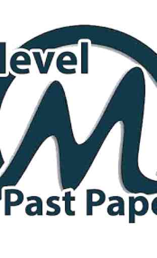 A Level Past Papers 1