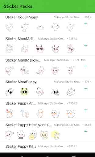 Amazing Cute Puppy Stickers WAStickerApps New 2019 1