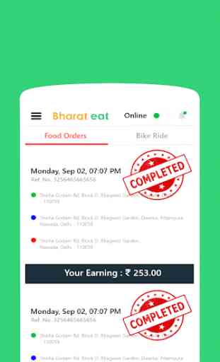 Bharat Eat Rider | Food Delivery App 3