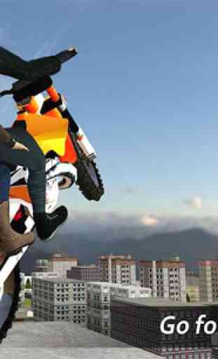 Bike Rooftop Extreme Rider Sim 3