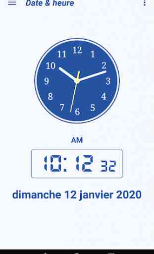 Calculatrice Date & heure 1