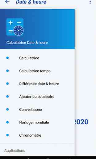 Calculatrice Date & heure 2