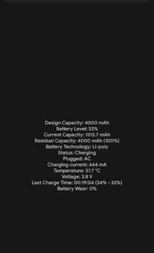 Capacity Info: Find out battery wear 3