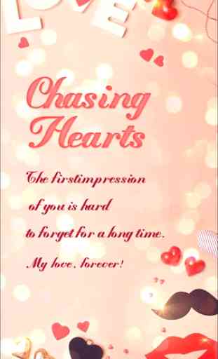 Chasing Hearts Font for FlipFont , Cool Fonts Text 1