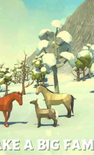 Cheval d'hiver Simulator - Family Adventure 3