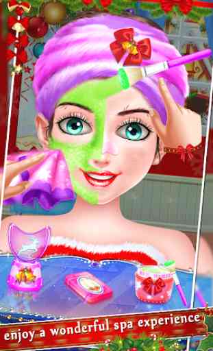Christmas Makeover Salon : Makeup & Dress Up Game 2