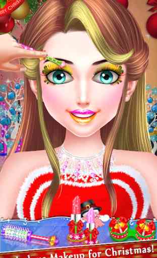 Christmas Makeover Salon : Makeup & Dress Up Game 4