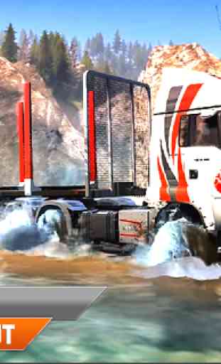 Conducteur de camion tout-terra 4X4 cargo Drive 3D 1