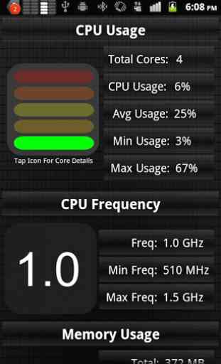 CPU Usage Monitor 1