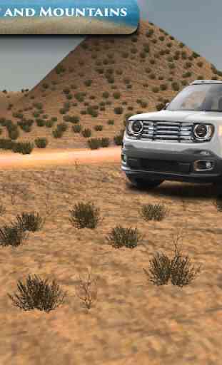 Desert Jeep 4x4 tout-terrain - Car Chaser Stunts 3