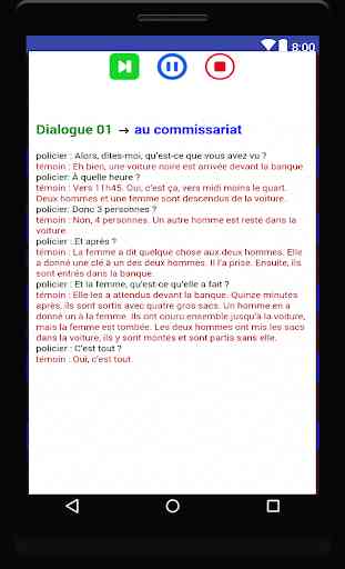dialogues en français audio avec texte pour vous 1