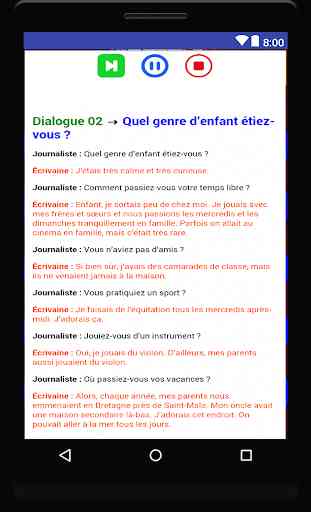 dialogues en français audio avec texte pour vous 3