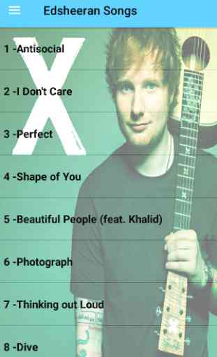 Ed Sheeran Songs Offline (50 Songs) 1