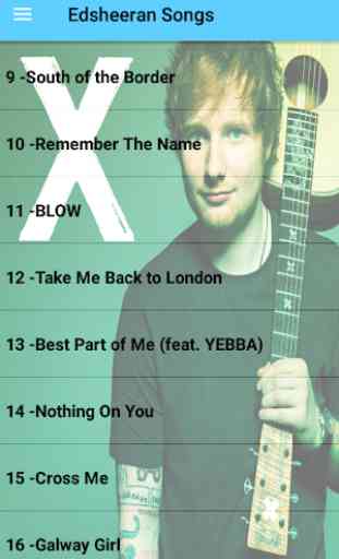Ed Sheeran Songs Offline (50 Songs) 2