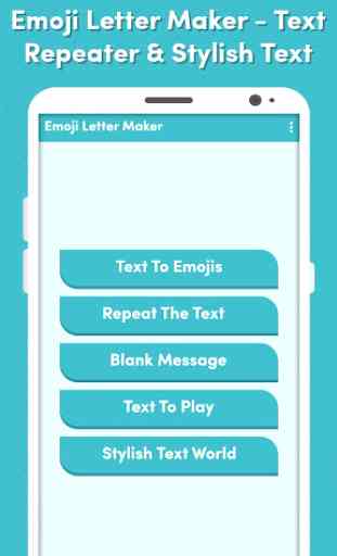 Emoji Letter Maker - Text Repeater & Stylish Text 2