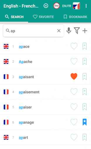 English-french & French-english offline dictionary 2