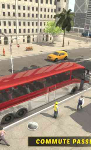 Euro Bus Driver - Vegas City Fun Simulator Games 1