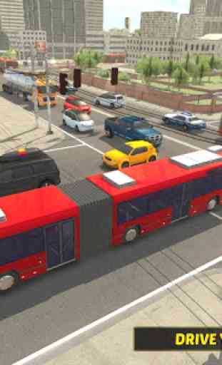 Euro Bus Driver - Vegas City Fun Simulator Games 3