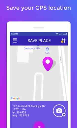 Find My Car - GPS Locator - Maps guide 1