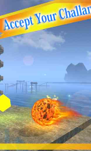 Fire Ball Balance 3D 3