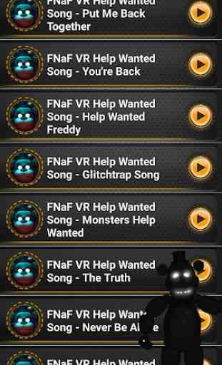 FNaFVR Help Wanted Song Ringtones 4